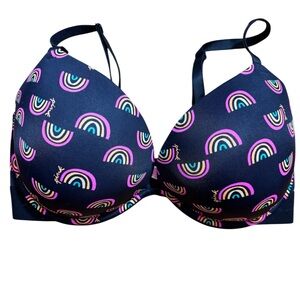 Victoria Secret PINK WEAR EVERYWHERE SUPER PUSH-UP BRA SIZE 36DD